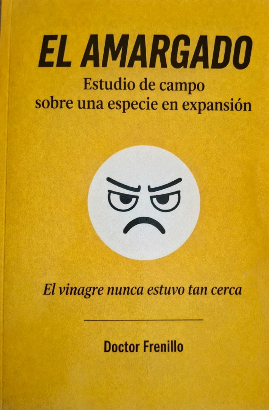 Portada de El amargado, de Doctor Frenillo